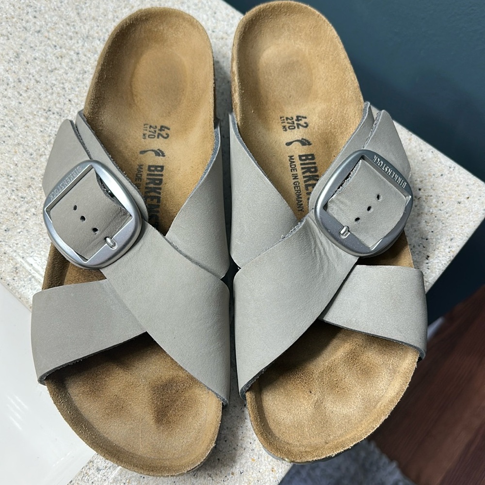 Birkenstock Siena Sandal Leather Size Womens US11 EU42